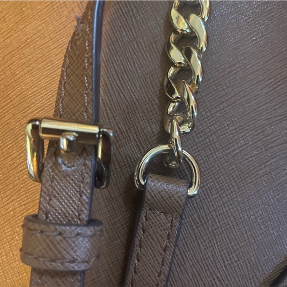 EUC / NWOT Michael Kors Brown Crossbody Bag - Picture 7 of 10